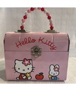 Hello Kitty Metal Pocketbook Apple Picking Invite beaded handle Sanrio 1... - £9.34 GBP