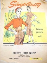 Vintage Retro Simplicity Pattern Booklet 1950S - $23.76