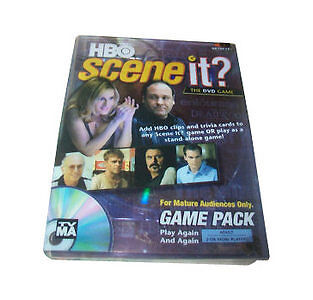 Scene It? HBO Edition (Super Game Pack, DVD / HD) Factory Sealed - $4.50