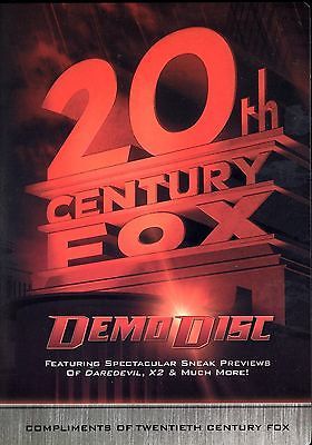 Primary image for FOX DEMO DISC #3 2003 DVD  RARE