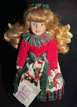 97 Goebel Christmas Victoria Ashlea Orig Porcelain Angel Doll Karen Kennedy Tag - £10.24 GBP