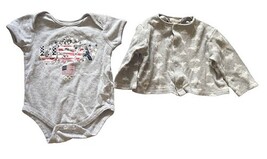 Baby Clothes Lot 6-9M Burt’s Bees Cloud Island Gerber 9 Pc Bundle 6M month image 4