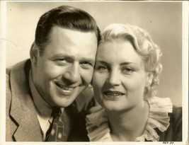 c193 Photo Vintage Closeup Ray Walker Arline Judge in Million Dollar Baby c.1934 - £8.00 GBP