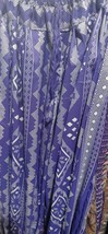 PURPLE ASSUIT PRINT TRIBAL GYPSY BOHEMIAN DELUXE ATS GYPSY PANTALOONS  - $79.19