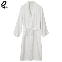 Japanese-style cotton quick-drying mid-length couple nightgown bathrobe - £39.61 GBP