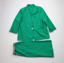Vintage 80s 90s Streetwear Womens 18 Belted 2 Piece Skirt Suit Blazer Ja... - $64.30