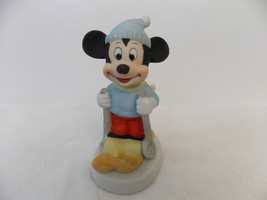 Disney Vintage Mickey Mouse Skiing Figurine  - £19.93 GBP