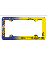 New Hampshire|Dont Tread Novelty Metal License Plate Frame LPF-407 - $25.91 CAD