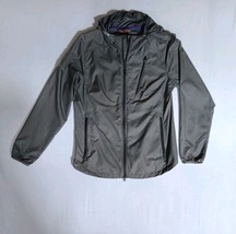 5.11 Tactical Womens Hooded Full Zip Windbreaker Gray Lightweight Jacket... - $272.80 MXN