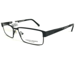 Alberto Romani Eyeglasses Frames AR 810 BK Black Rectangular Full Rim 52... - $55.88