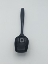 Hutzler Solid Serving Spoon Melamine 10" Black No 518 - $10.95