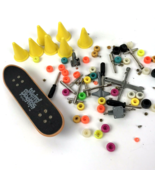 Vintage Finger board Weird Boards deck with mixed accessories tools cone... - $21.32