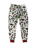 Grinch S Small Youth Pajama Pant Xmas Grinch Holiday Flannel Jogger Poly... - £7.88 GBP