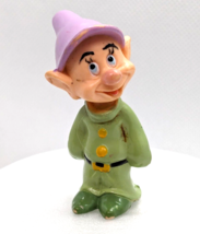 Disney Mattel Dopey 1993 Snow White and Seven Dwarfs 2 1/4&quot; PVC Figure V... - $7.50