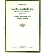 Elliott Co catalog tents awnings canvas Buffalo NY 1900 - $266.55 MXN