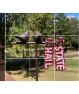 Miss State Bulldogs Earrings GameDay Jeweled Seed Bead Hail State - $20.00