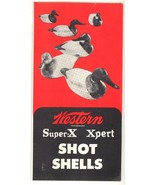 Western Super X Xpert shot shell brochure 1950&#39;s decoys vintage hunting ... - $259.11 MXN