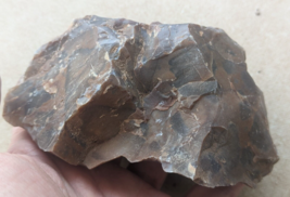 Natural MINERAL Rough Raw FLINT Ancient Stone Rock Modiin Israel #458 - £10.66 GBP