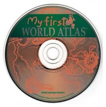 My First World Atlas (Ages 6-9) (PC-CD, 1993) For Dos - New Cd In Sleeve - $3.98