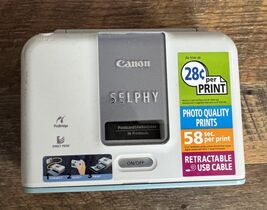 Canon Selphy CA-CP200 Compact 4 x 6 Postcard Photo Printer w/ Power Cord... - $22.95