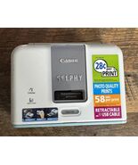 Canon Selphy CA-CP200 Compact 4 x 6 Postcard Photo Printer w/ Power Cord... - $22.95