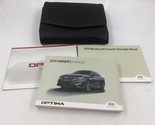 2019 Kia Optima Owners Manual Handbook Set with Case OEM D03B55066 - £14.15 GBP