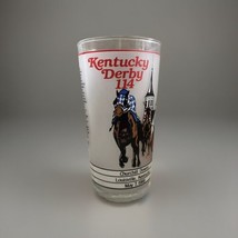 1988 Official Kentucky Derby Mint Julep Glass Horse Racing Churchill Downs 114 - $5.64