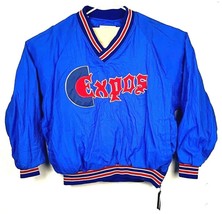 Vtg EXPOS Pullover Windbreaker Jacket Men&#39;s - Sz. XL - Blazer Made in USA - £109.83 GBP