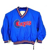 Vtg EXPOS Pullover Windbreaker Jacket Men&#39;s - Sz. XL - Blazer Made in USA - $192.42 CAD