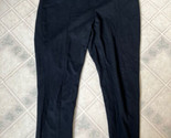 J Jill Sz medium Petite Black Ponte Knit Leggings Pants - $25.02