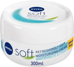 X2 Packs Nivea soft 300ml Moisturizing Cream  // Free (Fast) Shipping - £30.68 GBP