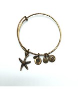 Alex &amp; Ani Starfish Charm Bracelet Gold Tone Energy Technology  - £3.98 GBP