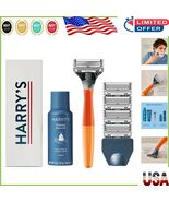 Luxury Razor for Men - 5 Blade Refills, Precision Trimmer &amp; Comfort Grip... - $775.27 MXN