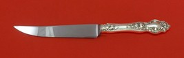 Violet by Wallace Sterling Silver Steak Knife Serrated HHWS Custom 8 1/2&quot; - £62.51 GBP