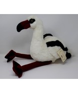 Russ Berrie Caress Soft Pets Flaubert Large Plush White Stork w/Tags - £12.57 GBP