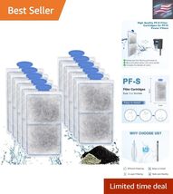 Thickened Cotton Filter Cartridges for PF10 Power Filters - 10 Pack with... - $749.31 MXN
