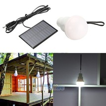 Portable Bulb Outdoor &amp; Indoor Solar Powered Led Lighting System Solar P... - £20.82 GBP