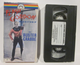 Flash Gordon Rocketship (VHS 1936) Buster Crabbe, Jean Rogers, Sci-Fi - £6.13 GBP