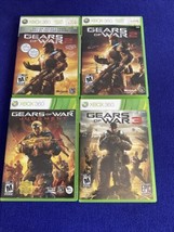 Gears Of War 2 Special Edition 3 + Judgement Bundle Lot (Xbox 360) Tested! - £26.47 GBP