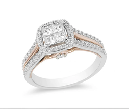 Enchanted Disney Princess Aurora Engagement Ring Disney Wedding Ring Silver Rin - £95.12 GBP