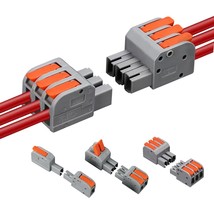 Uohgdpy 40 Pcs. Quick Disconnect Connectors, Electrical Insulated, 12 Awg. - £40.07 GBP