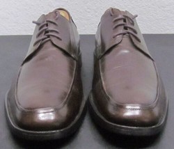 BED STU MEN&#39;S (10 US - 43 EUR) BROWN LEATHER DRESS LACE-UP OXFORD SHOES EUC - $38.23