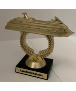 VINTAGE CARNIVAL CRUISE SHIP HORIZON PLASTIC TROPHY - $475.03 MXN