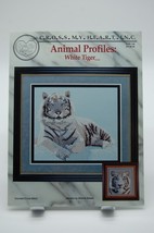 Animal Profiles White Tiger Cross Stitch Booklet - CSB-148 - £4.71 GBP
