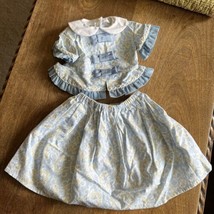 Retired American Girl Doll Marie Grace Summer Skirt Set Dress Outfit  Ce... - £42.77 GBP