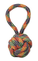 Mammoth Flossy Chews Extra Monkey Fist Ball with Handle Medium 6 count Mammoth F - £33.55 GBP