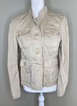 Marc Jacobs Women’s Button Up Jacket Size M Tan i3 - £21.04 GBP