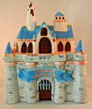 Disneyland Sleeping Beauty Castle Ceramic Cookie Jar - 40th Anniv. Ltd. Ed. NIB - £33.82 GBP