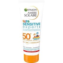 Garnier Ambre Solaire KIDS Sensitive SPF 50 Sunscreen sunblock 200ml FREE SHIP - £22.15 GBP