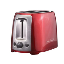 Brentwood 2 Slice Cool Touch Toaster in Red and Stainless Steel - $70.17